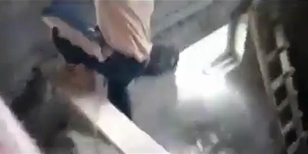 İnşaatta feci kaza