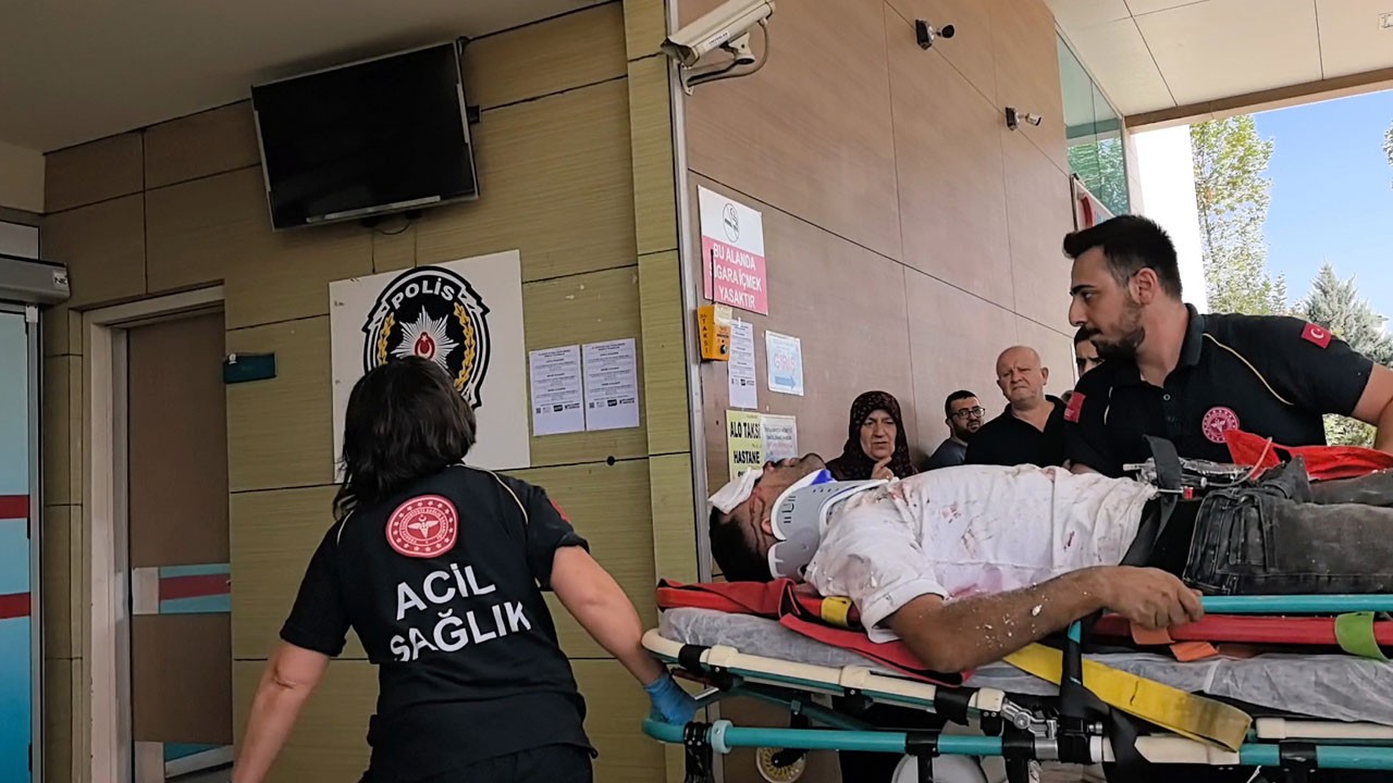 İnşaatta feci kaza! Havalandırma boşluğuna düştü