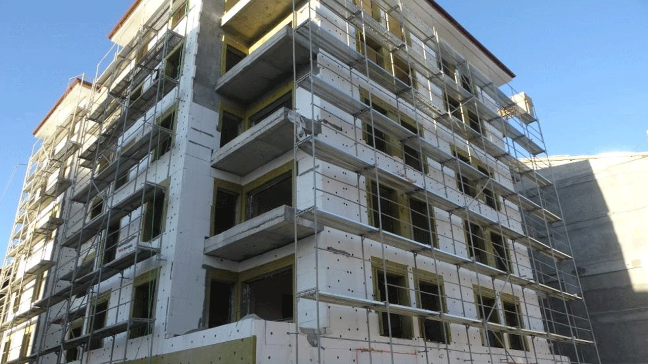 İnşaatta korkunç olay