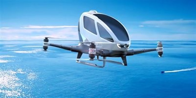 İnsan taşıyabilen drone'lar geliyor!