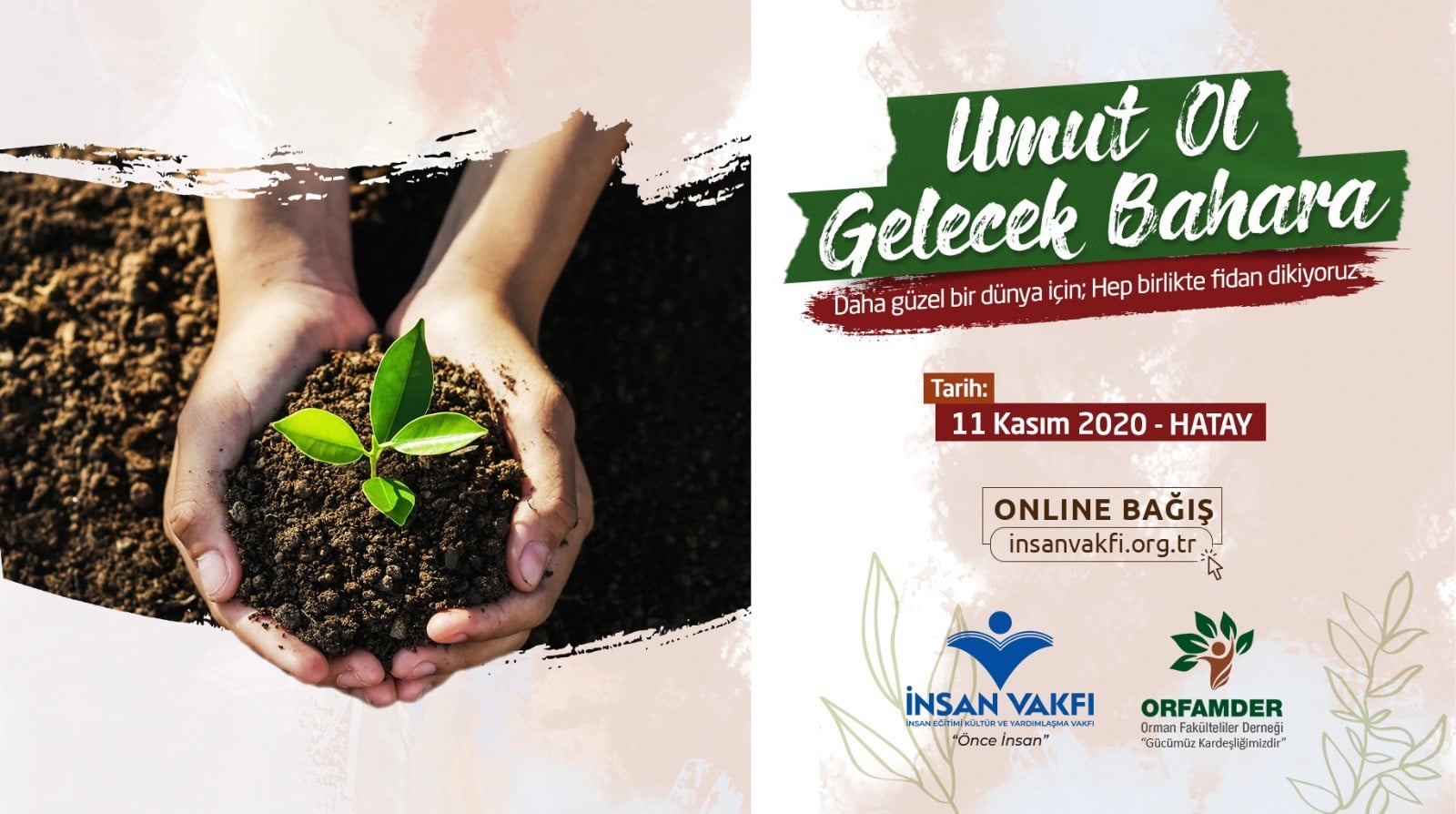 İnsan Vakfından “Umut Ol Gelecek Bahara” kampanyası