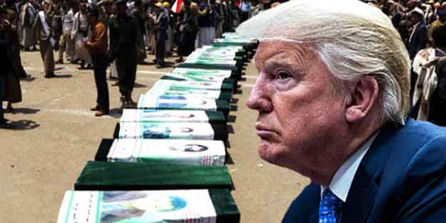 İnsanlığın bittiği son nokta! Trump, 40 çocuğun öldürüldüğü olayı dalga geçerek anlattı
