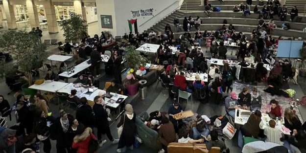 İnsanlığını kaybetmeyenler de var! Cenevre ve Zürih üniversitelerinde Filistin sesleri