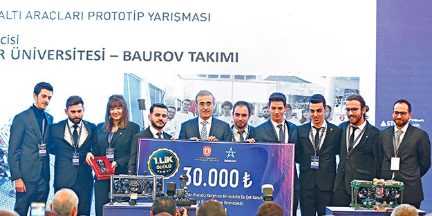 ‘İnsansız ve Otonom’ çalışmalar ödüllendirildi