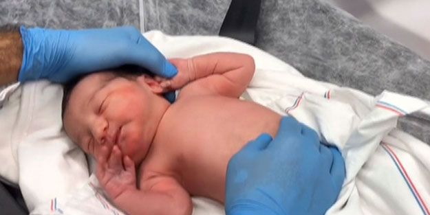 İnşatta terk edilmiş bebek bulundu