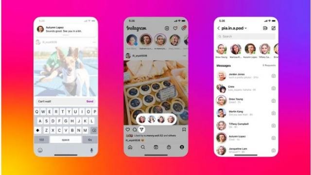 Instagram’da mesajlaşmak artık daha kolay