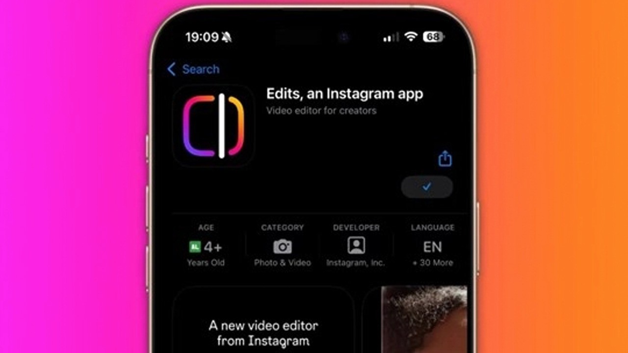 Zorlu rakip: Instagram Edits sürpriz yaptı! Çok konuşulacak, geri sayım başladı
