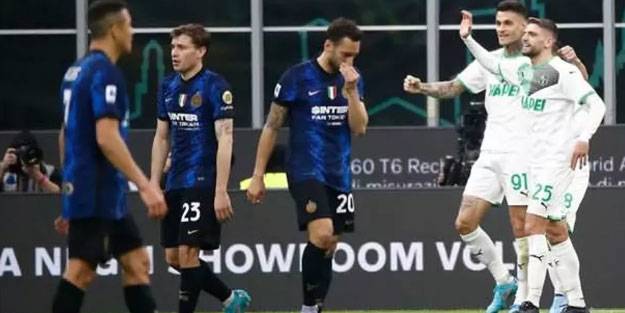 Inter'e bir darbe de Sassuolo'dan