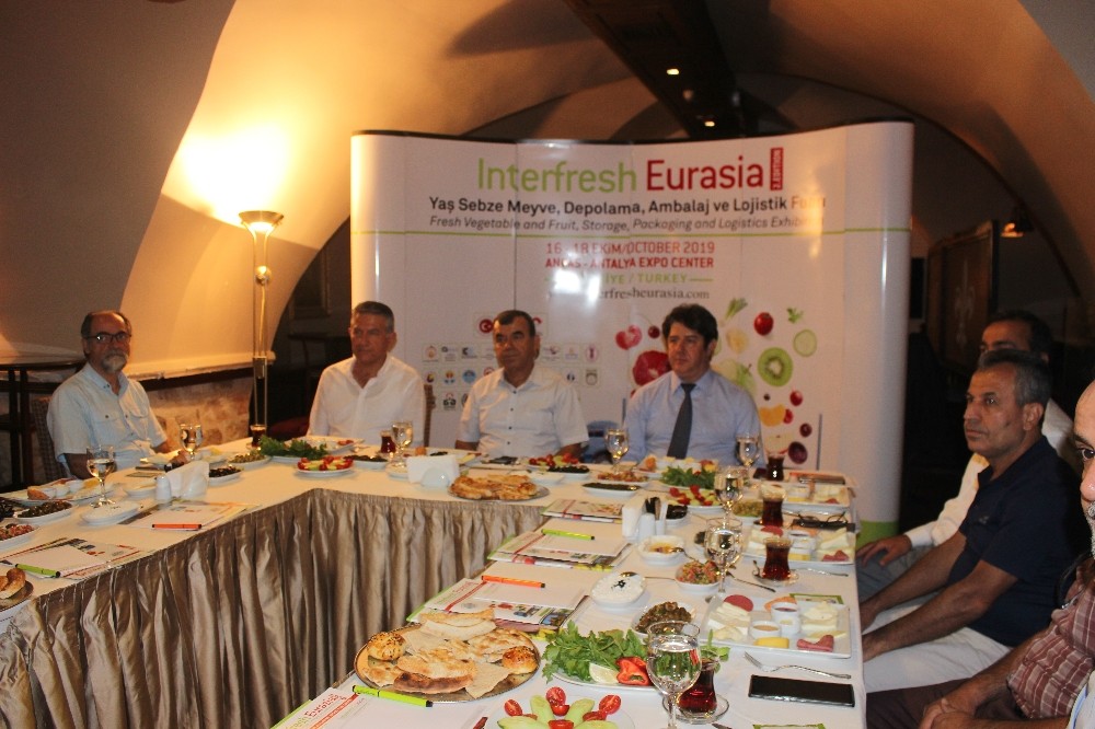 Interfresh Eurasia Fuarının tanıtımı Hatay’da yapıldı 