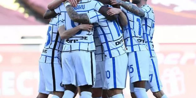 Inter'in deplasmanda yüzü güldü