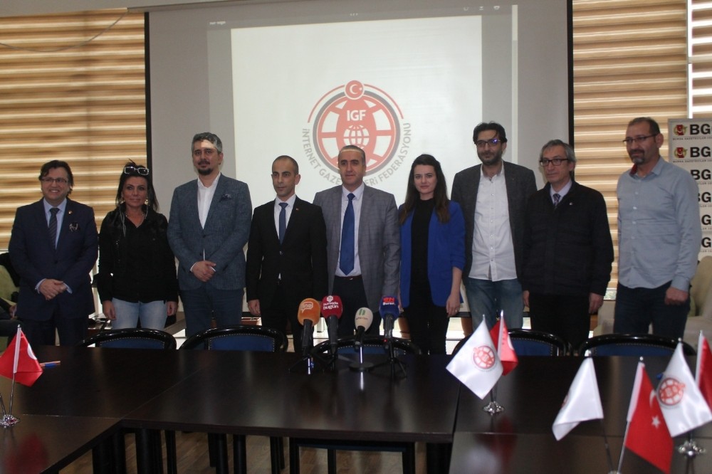 İnternet Gazetecileri Federasyonu Bursa’da kuruldu 