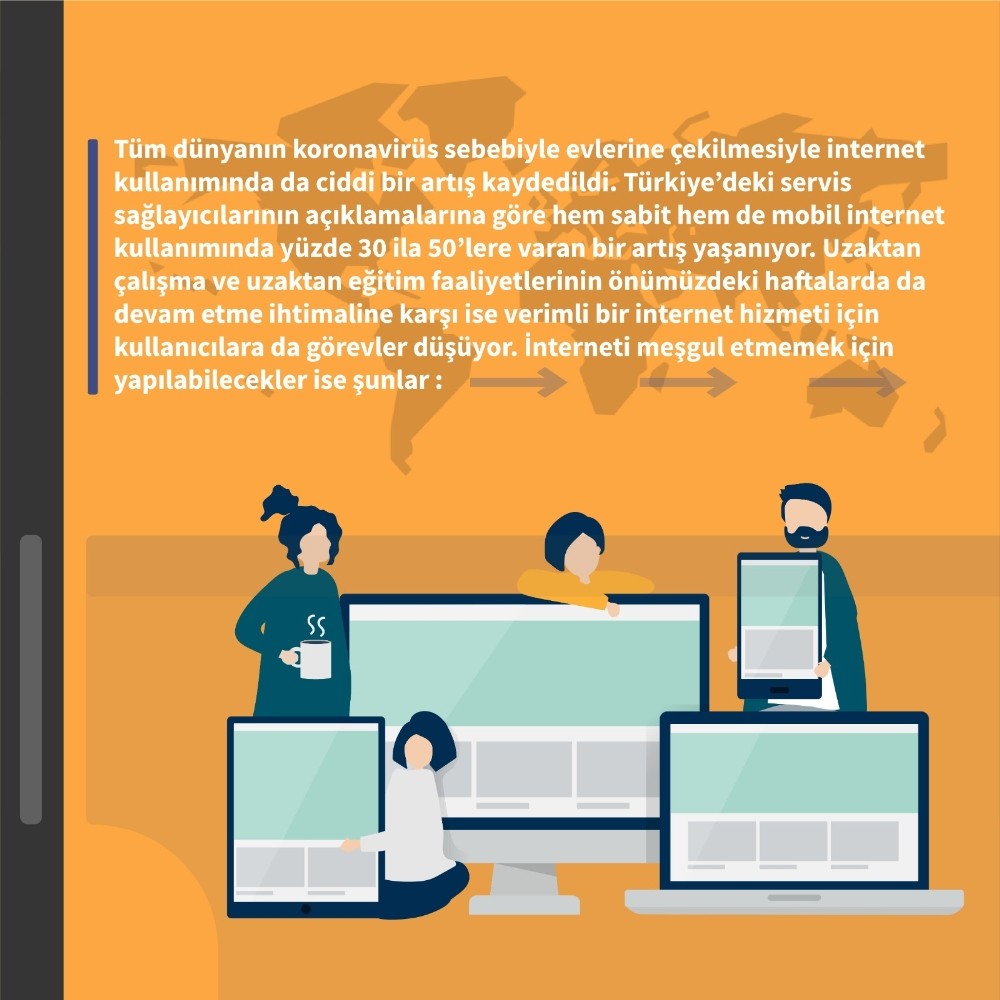 İnternette hızlı erişim için tavsiyeler 