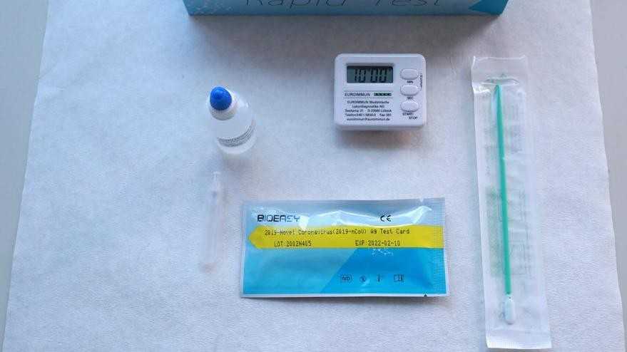 İnternetten Kovid-19 testi satan kişiye baskın: Testler sahte çıktı