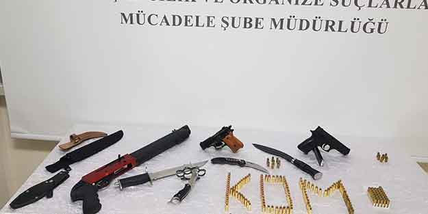 İnternetten silah satışı yapıyordu! Yakalandı