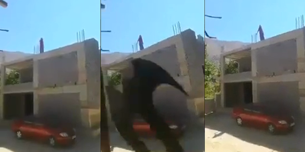 İntihar eden kadına: Orada arabam var, diğer taraftan atla!
