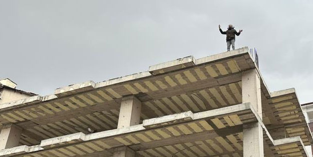 İntihar etmek üzere olan adama seslendi: Atlarsan yanacaksın