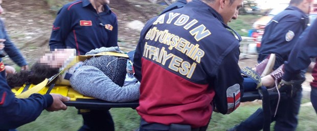 İntihar için çıktığı yerde ikna edilirken uçuruma yuvarlandı