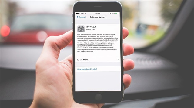 iOS 10.3.3 güncellemesi yayınlandı