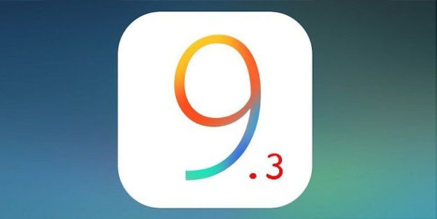 iOS 9.3 güncellemesi alacak modeller