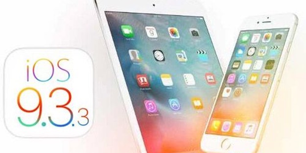 iOS 9.3.3 güncellemesi yayınlandı