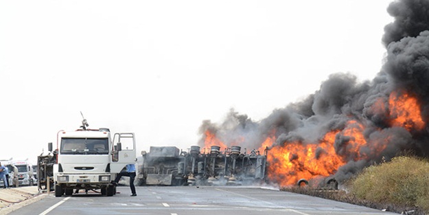 İpekyolu'nda yangın