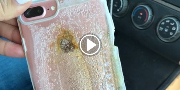 iPhone 7 Plus patladı!