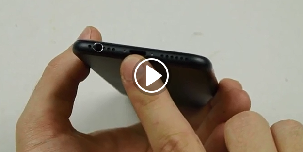Bakın iPhone 7'ye ne yaptı