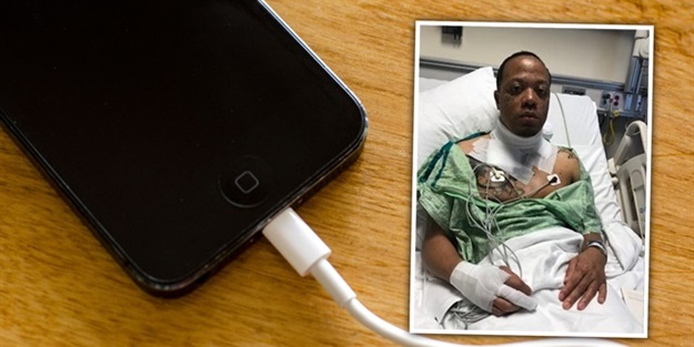 iPhone şarj ederken canından oluyordu