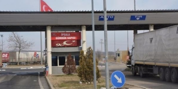İpsala Sınır Kapısı kapatıldı