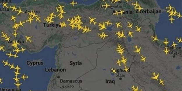 Irak hava sahası kapatıldı