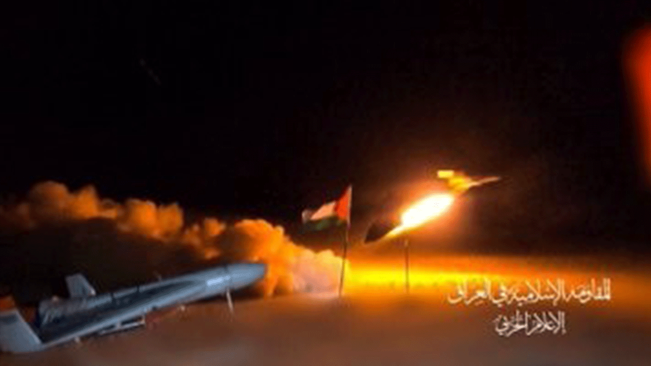 Irak İslami direniş 4 İsrail hedefine yönelik İHA saldırısı gerçekleştirildi