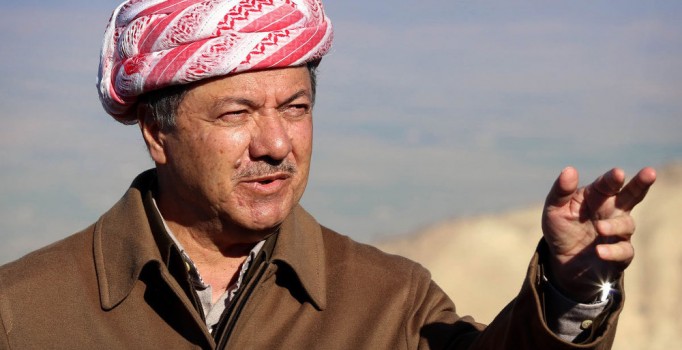 Irak Kürt Bölgesel Yönetimi Başkanı Barzani Ankara'da