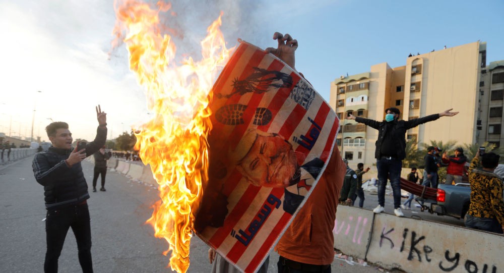 Irak ordusundan yeni açıklama! ‘Tüm protestocular ABD Büyükelçiliği önünden çekildi’