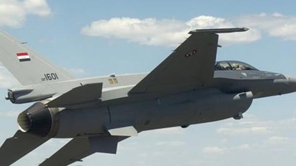 Irak savaş uçakları, Suriye'de terör örgütü DEAŞ mevzilerini bombaladı