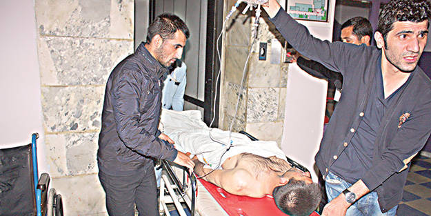 Irak sınırında arbede yaşandı