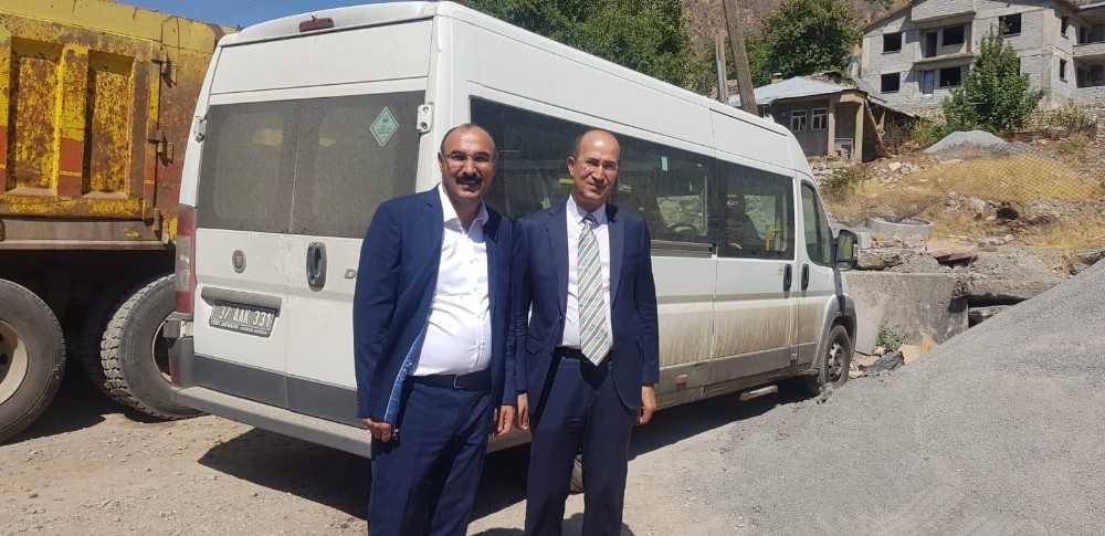 Irak sınırındaki Çukurca’dan, İran sınırındaki Esendere beldesine hibe desteği 