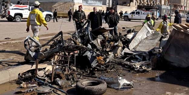 Irak'ta bombalı saldırı: 9 ölü