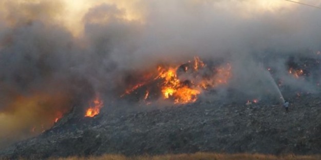  Irak'ın petrol rafinerisinde yangın