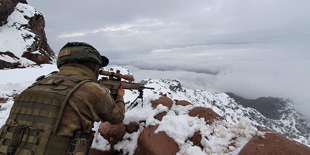 Irak'ın kuzeyinde operasyon! Çok sayıda terörist etkisiz hale getirildi
