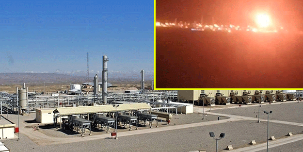 Irak'ın kuzeyindeki gaz tesisine bombalı saldırı