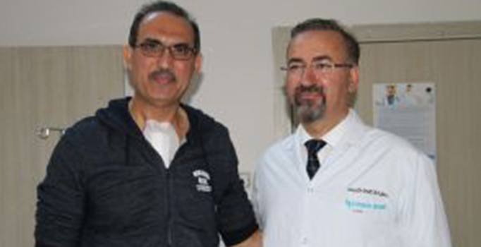 Iraklı hasta Van'da şifa buldu