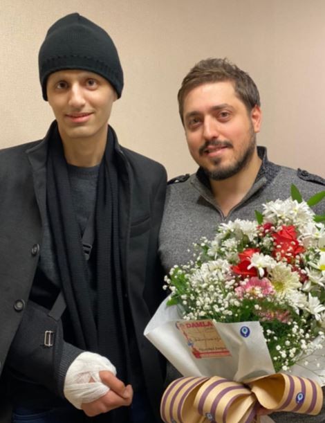 Iraklı tıp öğrencisi Türkiye’de sağlığına kavuştu 