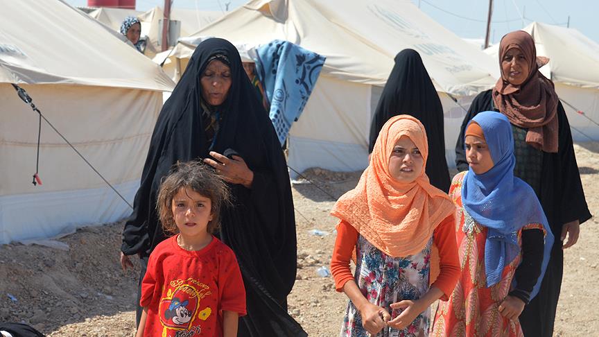 Irak'ta 12 binden fazla aile kaçmak zorunda kaldı