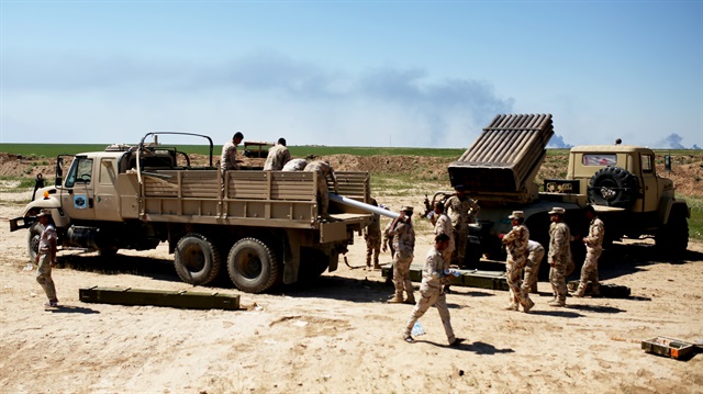 Irak'ta 18 DAEŞ teröristi öldürüldü