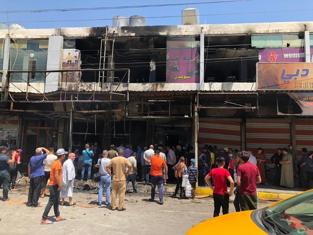 Irak’ta ekmek fırınında yangın: 4 ölü 