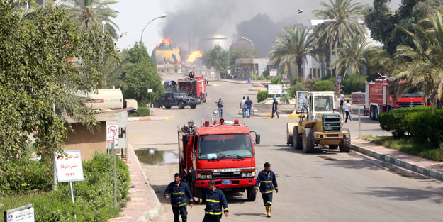 LPG fabrikasına saldırı: 18 ölü