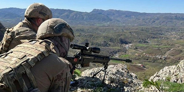 Irak'ta Pençe-Kilit operasyonu: 2 PKK/YPG'li havaya uçuruldu