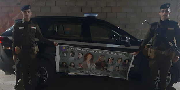 Irak''ta PKK'nın son DEM'leri! Ölen teröristlerin pankartını astılar