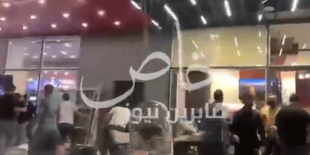 Irak'ta siyonisti destekleyen KFC şubesine baskın!