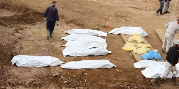 Irak'ta toplu mezar bulundu